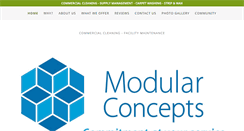 Desktop Screenshot of modularcleaningconcepts.com